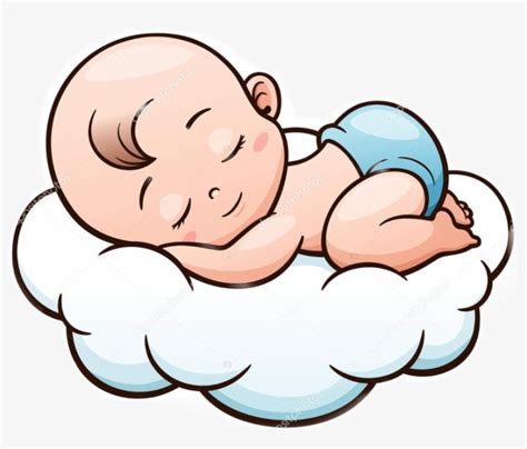 sleeping baby cartoon